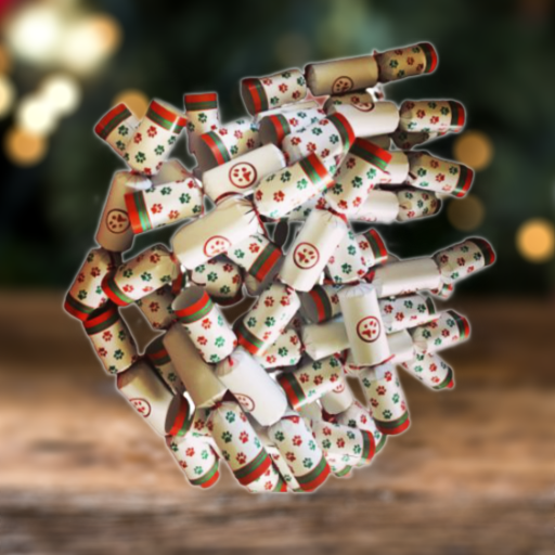A pile of Christmas crackers
