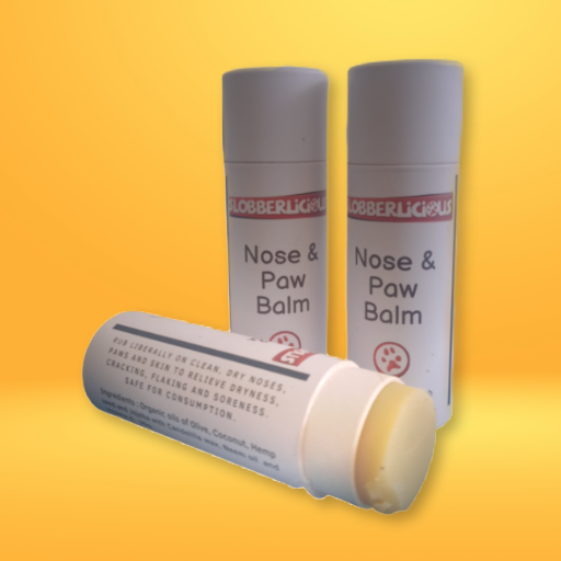 A nose and paw balm for dogs