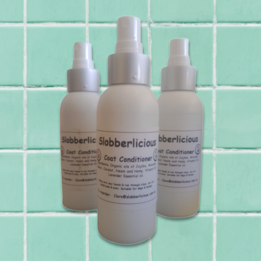 photo of 3 bottles of coat conditioner for pets